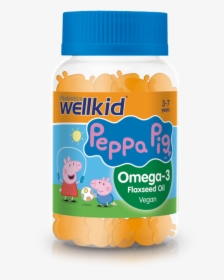 Wellkid Peppa Pig Omega-3 - Vitabiotics Peppa Pig Pro Tummy, HD Png Download, Transparent PNG
