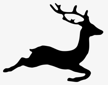 Deer Shape - Clipart Reindeer, HD Png Download, Transparent PNG