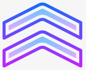 This Icon Represents Chevron, It Is Two Triangle Lines - Señales De Trafico Triangulares, HD Png Download, Transparent PNG