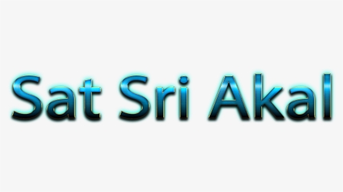 Sat Sri Akal Transparent Background - Sat Sri Akal Png, Png Download, Transparent PNG