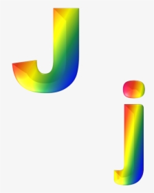 Letter J Download Transparent Png Image - Rainbow Letter J, Png Download, Transparent PNG