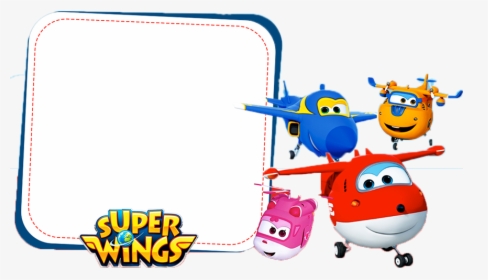 Moldura Super Wings Png , Png Download - Moldura Super Wings Png, Transparent Png, Transparent PNG