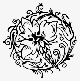Abstract Sketch Flower, HD Png Download, Transparent PNG