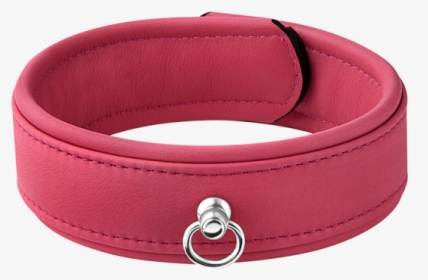 Pink Leather Collar - Transparent Collar, HD Png Download, Transparent PNG