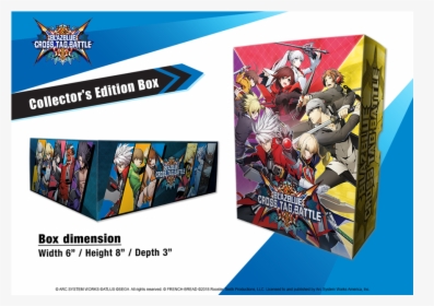 Blazblue Cross Tag Battle Limited Edition, HD Png Download, Transparent PNG
