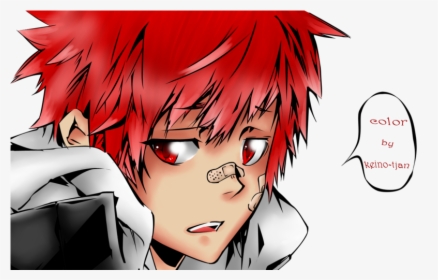 Al Scared Red Hair Boy Boys Anime Guys Baby Boys Anime - Red Hair Anime Boy, HD Png Download, Transparent PNG