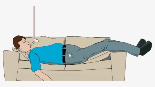 Sleeping On Big Couch, HD Png Download, Transparent PNG
