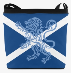 Tribal Lion Rampant And Saltire Flag By Artformdesigns - Shoulder Bag, HD Png Download, Transparent PNG