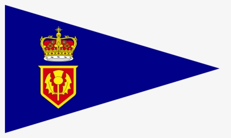 Royal Ulster Yacht Club Burgee, HD Png Download, Transparent PNG