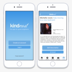 Kindnest Intro - Iphone, HD Png Download, Transparent PNG