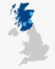 Waterlogic Scotland Map - Map Of Hard Water Uk, HD Png Download, Transparent PNG