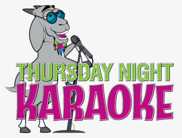 Groovy Goat Thursday Karaoke - Cartoon, HD Png Download, Transparent PNG