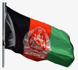 Afghanistan Flag Png , Png Download - Afghanistan Flag With Stick, Transparent Png, Transparent PNG