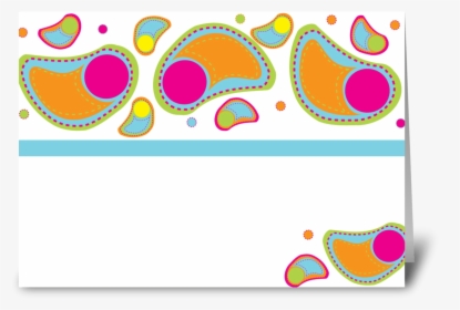 Groovy Greeting Card - Circle, HD Png Download, Transparent PNG
