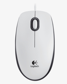 Mouse M100 Corded White Mouse - Logitech Wireless Mouse, HD Png Download, Transparent PNG