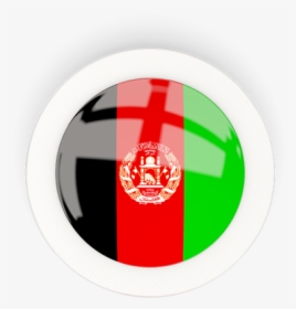 Round Carbon Icon - Round Afghanistan Flag Png, Transparent Png, Transparent PNG