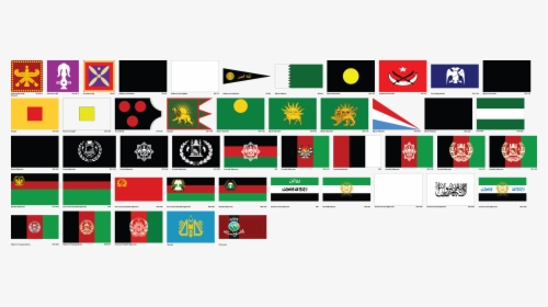 Historical Flags Of Afghanistan, HD Png Download, Transparent PNG