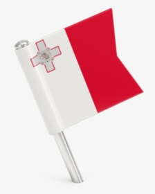 Square Flag Pin - Flag Of Malta Png, Transparent Png, Transparent PNG