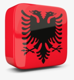Albanian Flag Icon 3d Png, Transparent Png, Transparent PNG