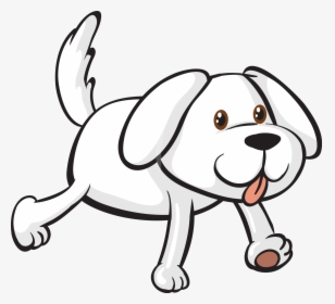 Maltese Dog Bichon Frise Puppy Clip Art - Cute Dog Cartoon Transparent Background, HD Png Download, Transparent PNG