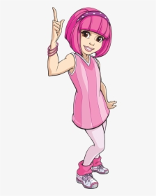 Lazytown - Youtube - Stephanie Lazy Town Cartoon, HD Png Download, Transparent PNG