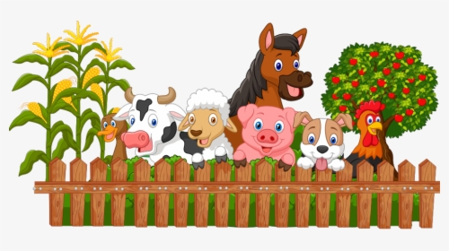 Cartoon Farm Animals Png, Transparent Png, Transparent PNG