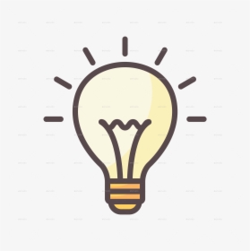 Lightbulb Icon, HD Png Download, Transparent PNG