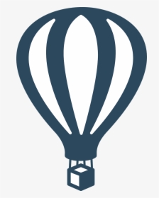 Minimal Balloon Icon - Hot Air Balloon, HD Png Download, Transparent PNG