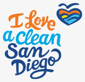 Love A Clean San Diego Logo Clipart , Png Download - Love A Clean San Diego, Transparent Png, Transparent PNG