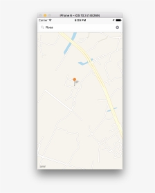 Plotting The Annotation Point On Apple S Map - Map, HD Png Download, Transparent PNG