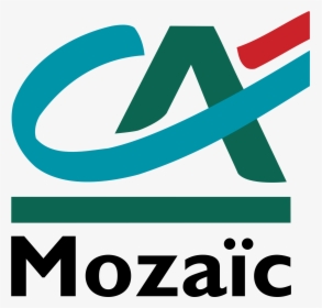 Credit Agricole Mozaic Logo Png Transparent - Credit Agricole, Png Download, Transparent PNG