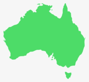 Vector Australia Map Silhouette, HD Png Download, Transparent PNG