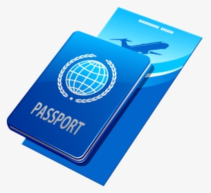 Stamp Clipart Airplane Ticket - Visa Or Passport Png, Transparent Png, Transparent PNG