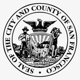 Logo City County Sf - San Francisco City Seal, HD Png Download, Transparent PNG