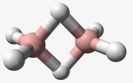 Diborane 3d Balls A - Covalent Hydride, HD Png Download, Transparent PNG