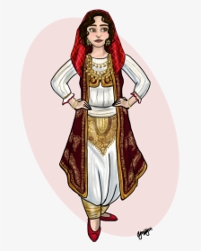 “ Traditional Albanian Clothing~i Always Loved - Traditional Costumes Of Albania Drawing, HD Png Download, Transparent PNG