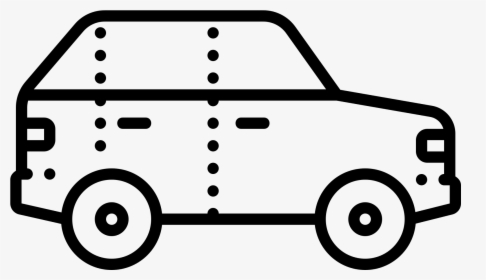 Black Logo Cars Flat Design Png Clipart , Png Download - Icon Transparent Travel Car, Png Download, Transparent PNG