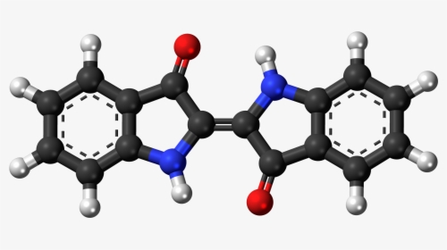Indigo Dye Molecule, HD Png Download, Transparent PNG