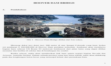 Hoover Dam Png , Png Download - Concrete Bridge, Transparent Png, Transparent PNG