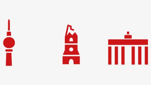 Fehrnsehturm Or Tv Tower Icon For Visitberlin Icon - Tv Tower Berlin Icon, HD Png Download, Transparent PNG