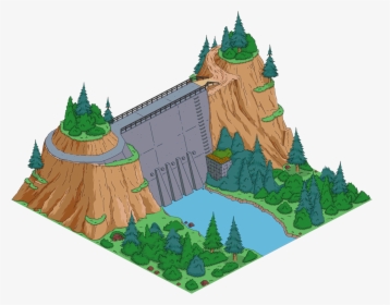 Simpsons Dam, HD Png Download, Transparent PNG