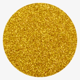 Gold Glitter, Gold Yellow Glitter Artglitter - Round Circle Gold Glitter Png, Transparent Png, Transparent PNG