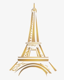 Jupe De Abby - Drawing Eiffel Tower Png, Transparent Png, Transparent PNG