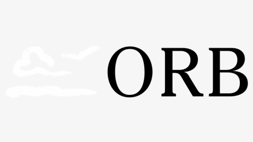 Orb Logo Black And White - Graphics, HD Png Download, Transparent PNG