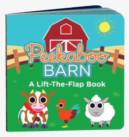 Pbb Board Book Cover Scaled - Peekaboo Barn Book, HD Png Download, Transparent PNG