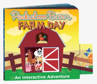 Pbfd Board Book Cover Scaled - Peekaboo Barn Book, HD Png Download, Transparent PNG