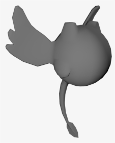 Flying Orb Creature Shaded Clipart , Png Download - Goldfish, Transparent Png, Transparent PNG