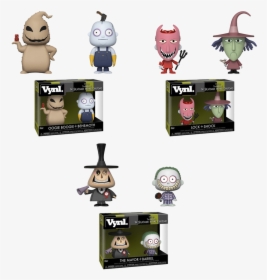 The Nightmare Before Christmas Funko Vynl Complete - Nightmare Before Christmas Shock Figure, HD Png Download, Transparent PNG