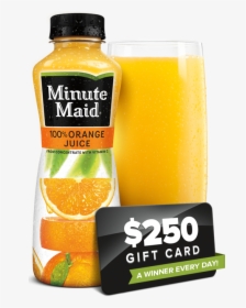 12 Oz Minute Maid Orange Juice, HD Png Download, Transparent PNG