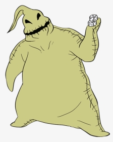How To Draw Oogie Boogie From The Nightmare Before - Drawing Nightmare Before Christmas Oogie Boogie, HD Png Download, Transparent PNG